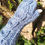 Thumbnail: Sleepy Hollow Spirit Handmade Fingerless Knit Gloves