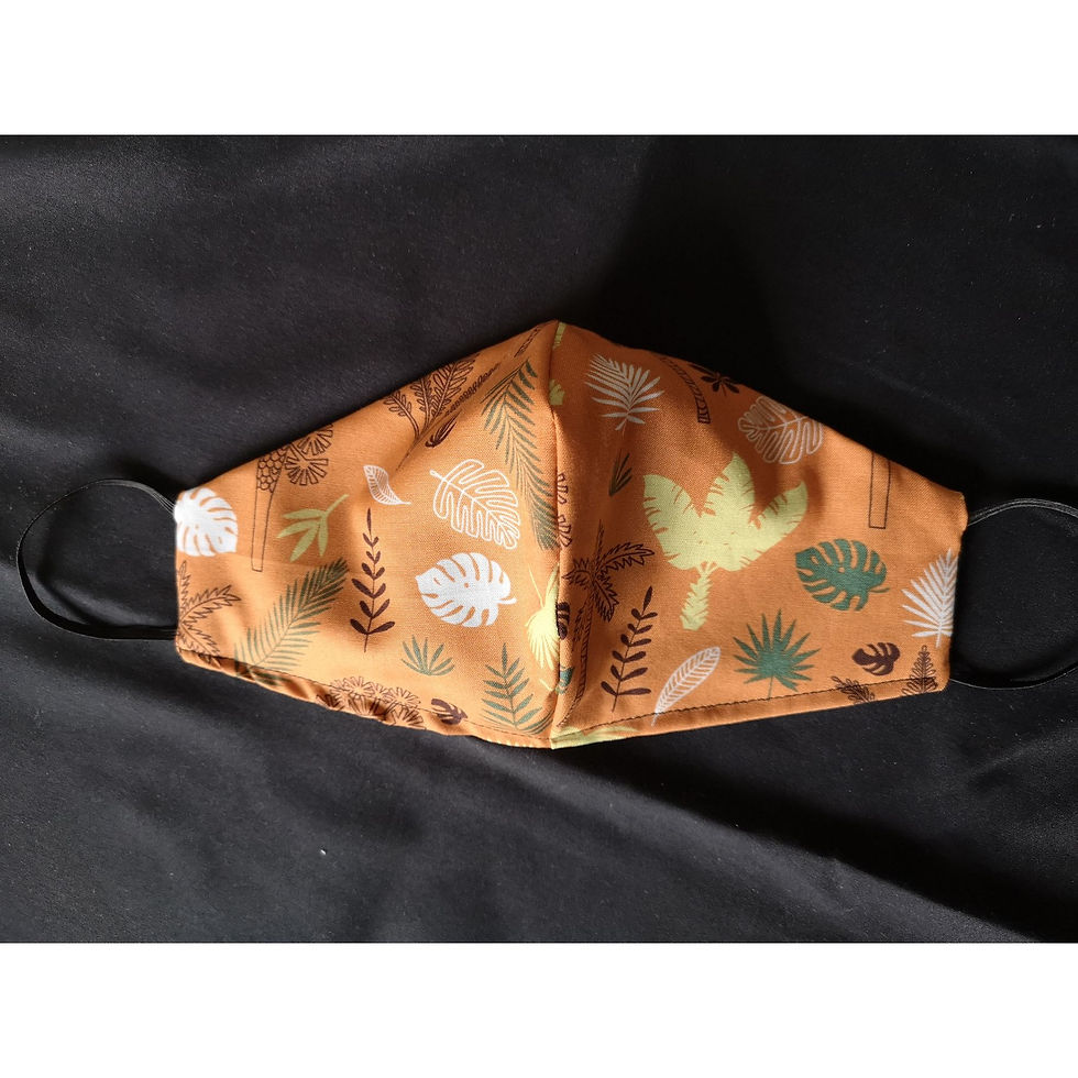 Multicolor Floral Handmade Cotton Face Mask