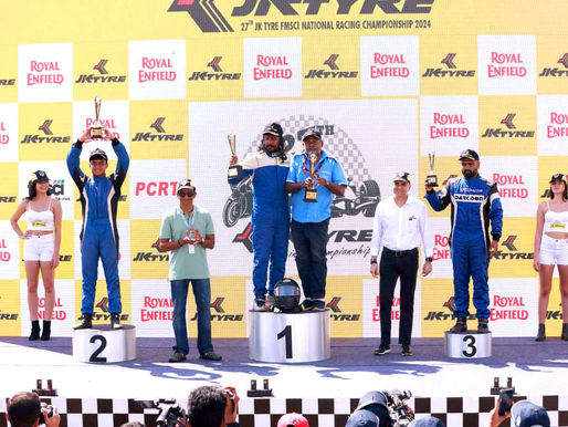 Tijil Rao and Navaneeth seal their respective championships in the 27th JK Tyre National Racing Championship grand finale