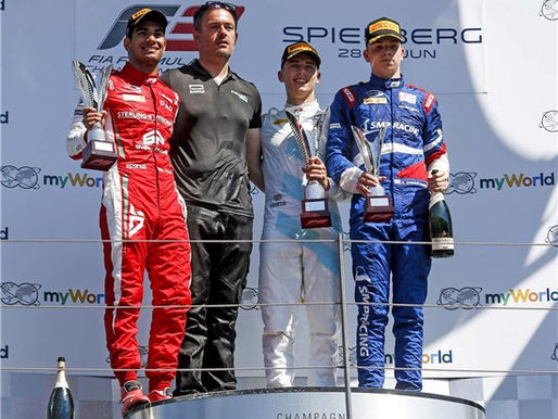 F3 podium for Jehan in Austria.