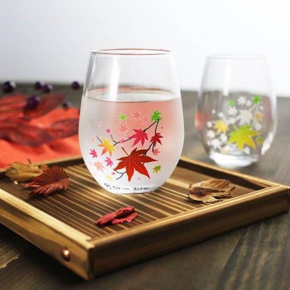 冷感變色杯-煙火x秋葉