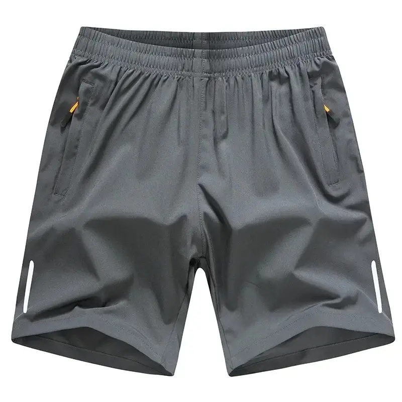 Thumbnail: Summer Men Shorts Ice Silk Running Gym Sport Shorts Quick