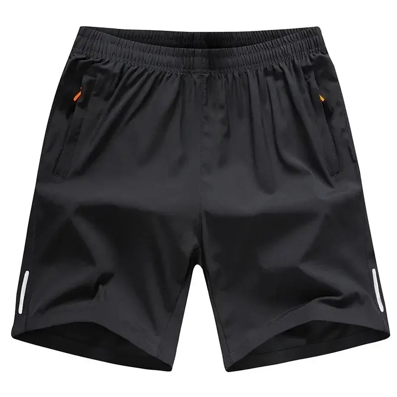 Thumbnail: Summer Men Shorts Ice Silk Running Gym Sport Shorts Quick