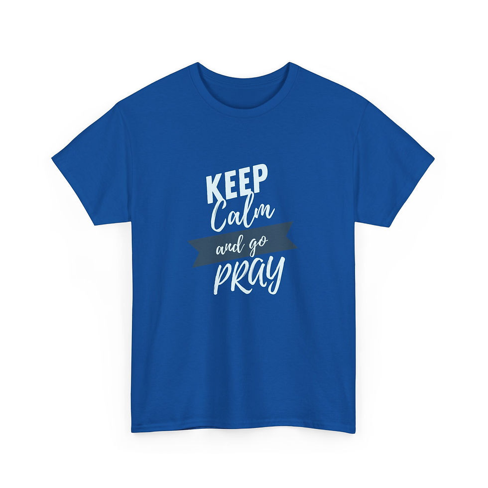Thumbnail: Keep Calm and Go Pray T-Shirt