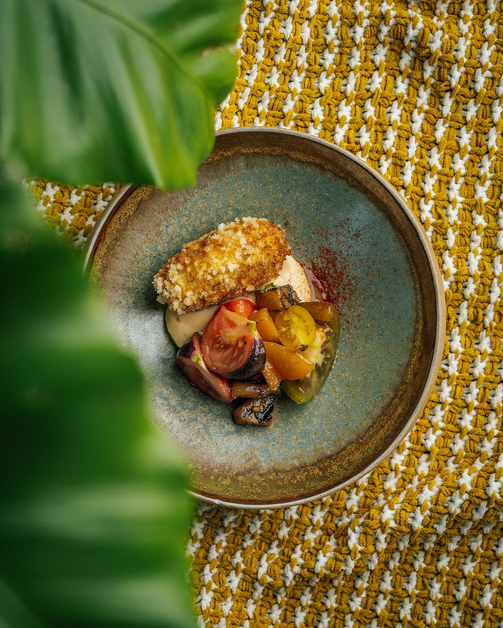 ackee & saltfish at The Good Front Room