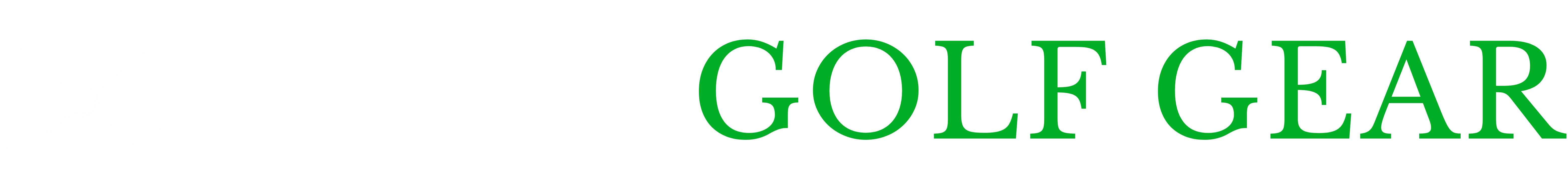 Elite Golf Gear logo, home