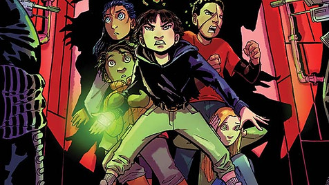 Book Cover for the Graphic Novel Foundlings_Graphic