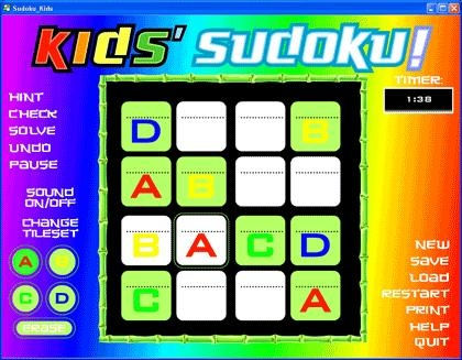 Thumbnail: Kids' Sudoku!