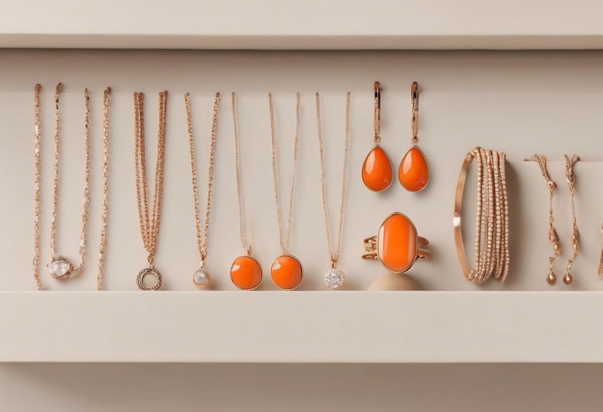 organized jewelry