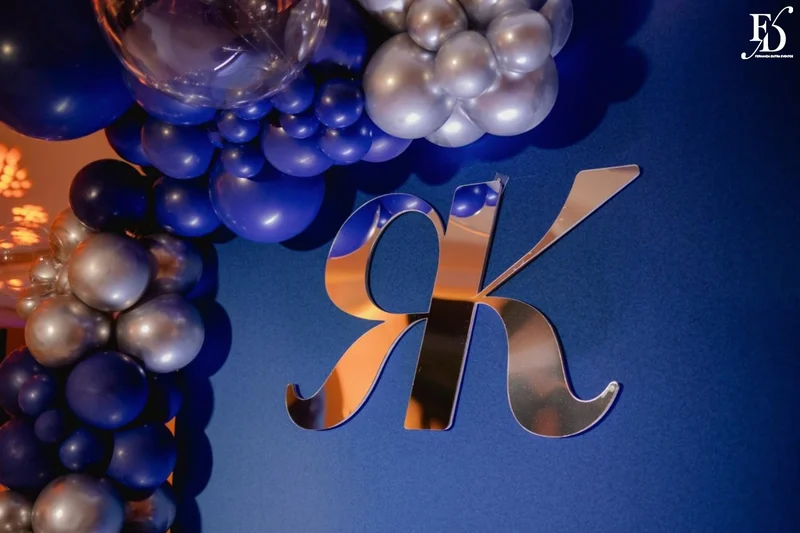 festa de formatura porto alegre publicidade e propaganda ipanema sports bubbles azul e prata por life eventos especiais