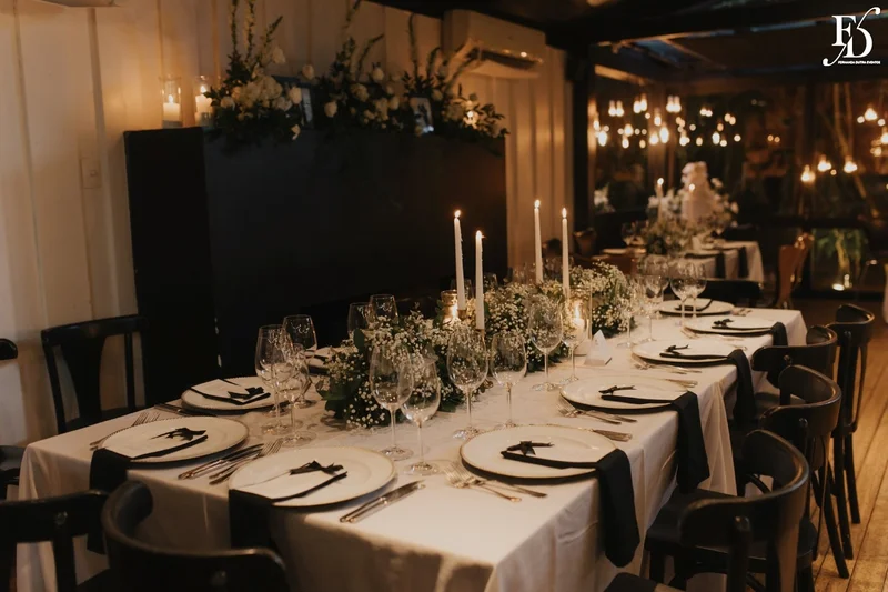 casamento no le bistrot gourmet decoração preto e branco casamento homoafetivo lgtb porto alegre