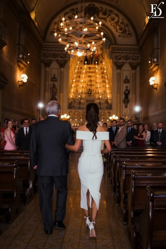 casamento na basílica nossa senhora das dores em porto alegre entrada da noiva