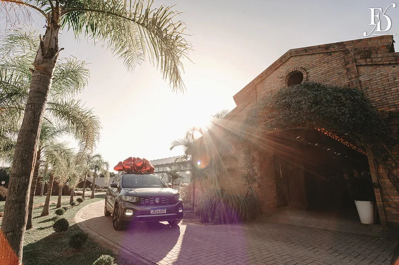 casamento no espaço paraíso chegada da noiva