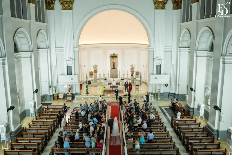 cerimônia de casamento na igreja nossa senhora auxiliadora em porto alegre