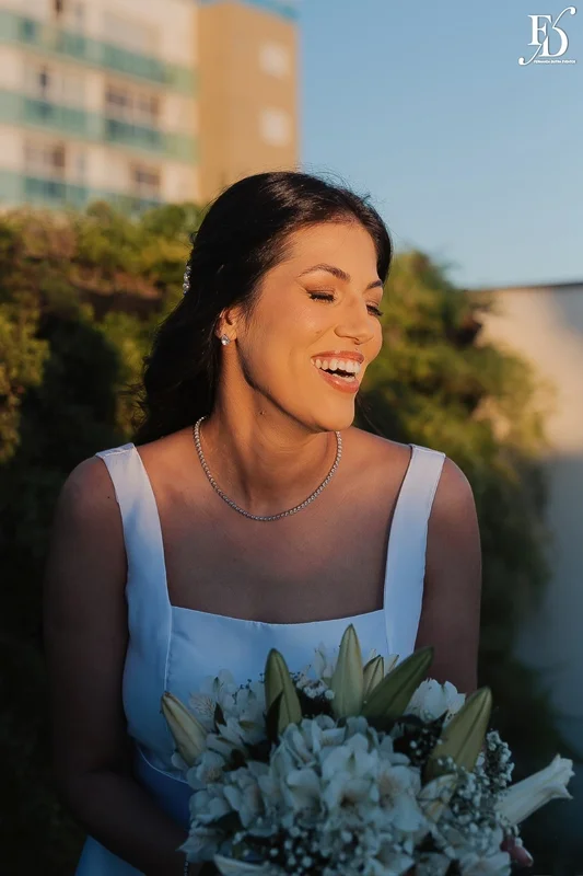 noiva pronta para o casamento