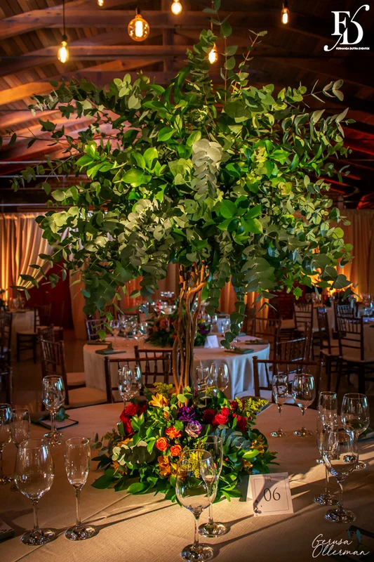 casamento realizado no sítio da figueira em porto alegre numa noite fria de inverno com decoração rústico delicada botânica organização e cerimonial de life eventos especiais cerimonialista para casamentos em porto alegre