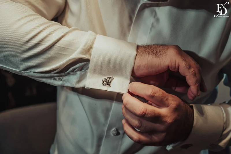 making of noivo abotoadura personalizada