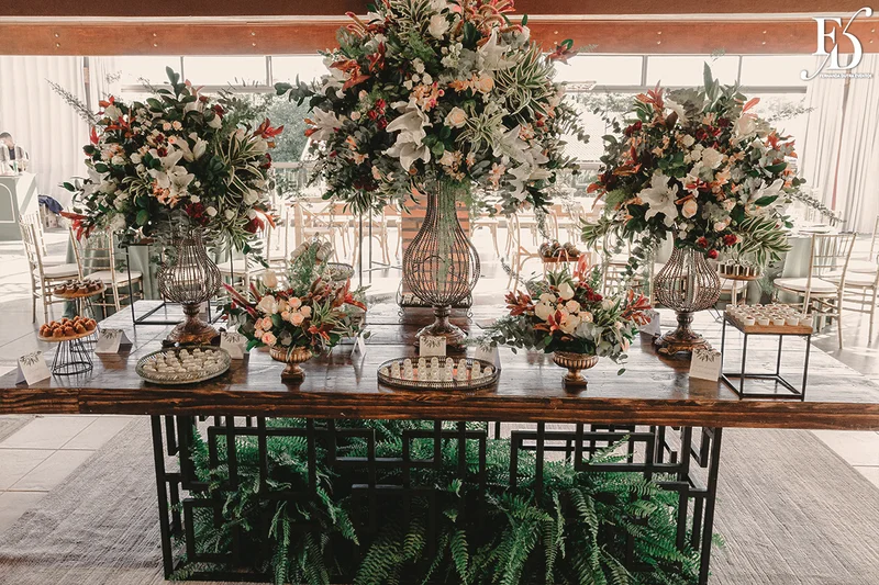 decoração casamento no espaço paraíso mesa de doces