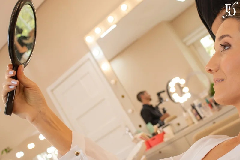 making of da noiva se arrumando para o casamento