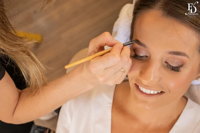 making of da noiva se arrumando para o casamento