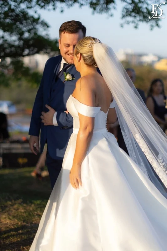 casamento no espaço paraíso em porto alegre com cerimônia ao ar livre