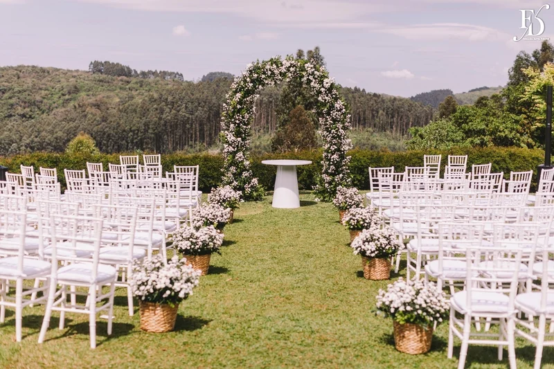 casamento na la casa piemont em farroupilha cerimônia ao ar livre