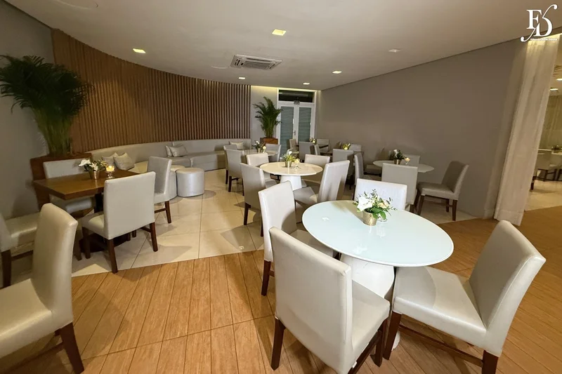 festa de aniversário de leissa hertzog com tema luz e sombra realizado no rossi parque panamby em porto alegre com decoração elegante e sofisticada