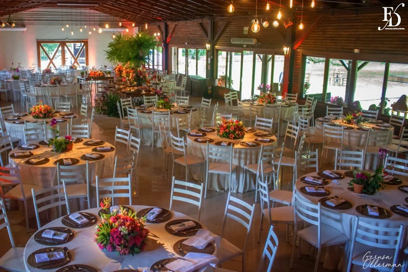 casamento no sítio da figueira mesa de convidados