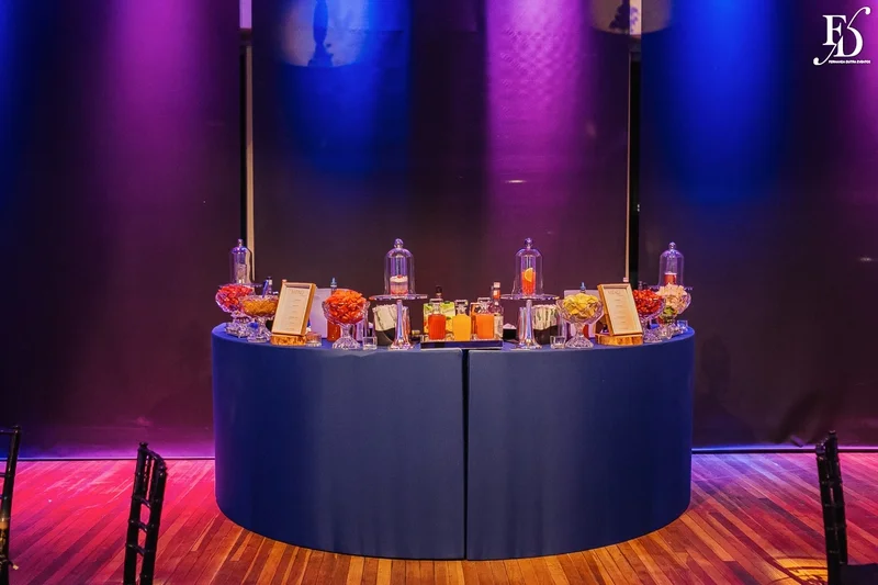 festa de 15 anos porto alegre na casa vetro com tema de aurora boreal