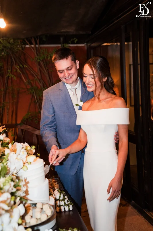 casamento no gazebo do le bistrot gourmet em porto alegre decoração clássica e elegante em verde e branco