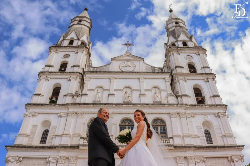 chegada da noiva a igreja nossa senhora das dores