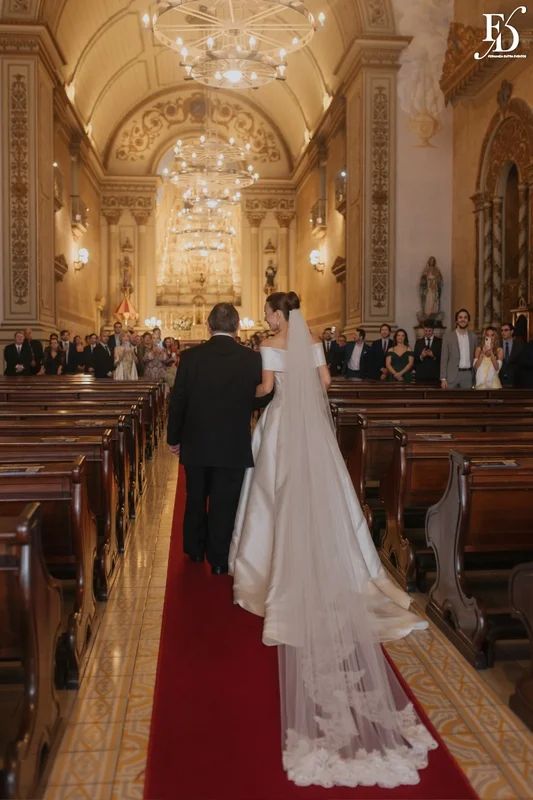 casamento igreja basílica nossa senhora das dores noiva entrada da noiva