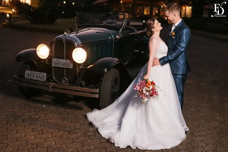 carro antigo para casamento