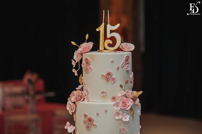 bolo de aniversário festa de 15 anos na praça dos fundadores do grêmio náutico união GNU