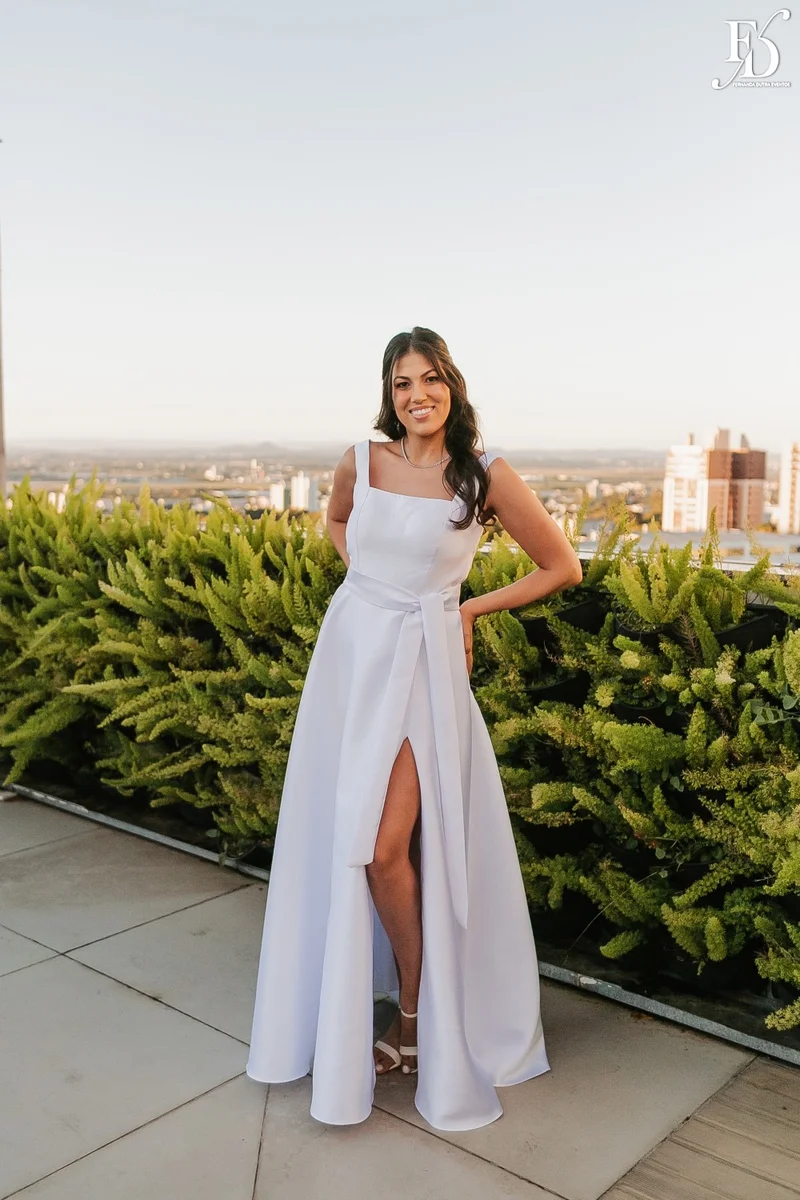 noiva pronta para o casamento