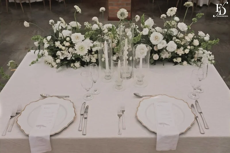 recepção no espaço paraíso em porto alegre viamão alvorada mesa dos noivos classica europea stylling