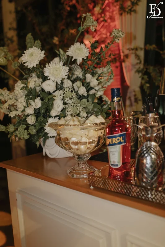 recepção no espaço paraíso em porto alegre viamão alvorada decoração europeia cloud dancer european stylling bar