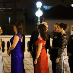 casamento de paulo jubilut e rafaela grippa organizado no formato destination wedding em porto alegre com cerimônia na igreja nossa senhora das dores festa e recepção no salão por-do-sol da aabb porto alegre com decoração clássica por life eventos especiais cerimonialista porto alegre