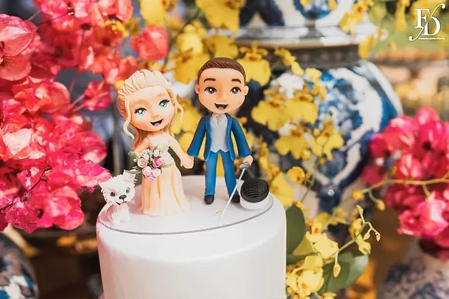 casamento diurno almoço de domingo em família no alto da capela mesa de doces