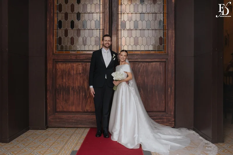 casamento igreja basílica nossa senhora das dores saída dos noivos