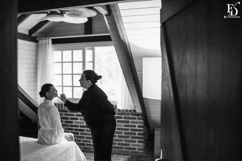 casamento no alto da capela em porto alegre com decoração elegante sofisticada delicada em verde e branco por life eventos especiais 