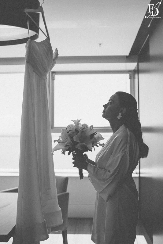 casamento no dry moments & drinks em porto alegre decoração moderna clean e sofisticada com copo de leite