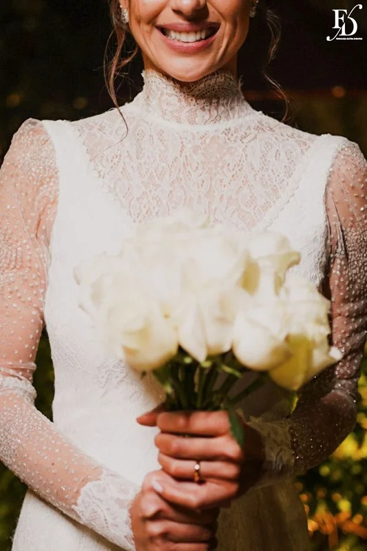 casamento com cerimônia na igreja sagrado coração de jesus em porto alegre e recepção elegante e intimista no le bistrot gourmet com decoração em verde, branco e prata