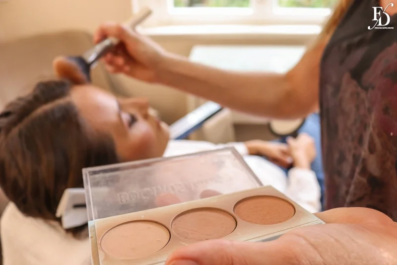 making of da noiva se arrumando para o casamento