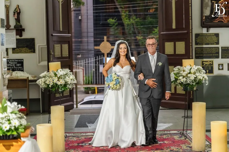 cerimônia de casamento na igreja nossa senhora auxiliadora em porto alegre