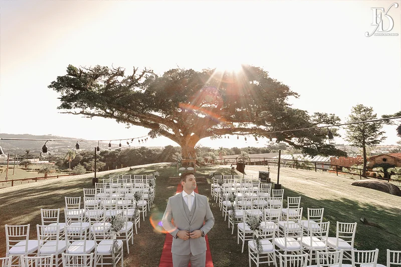 casamento no espaço paraíso noivo