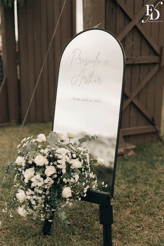 casamento espaço paraíso em porto alegre rústico chique sleeping beauties decoração clássica por life eventos especiais verde branco casamento cristão espelho decorado