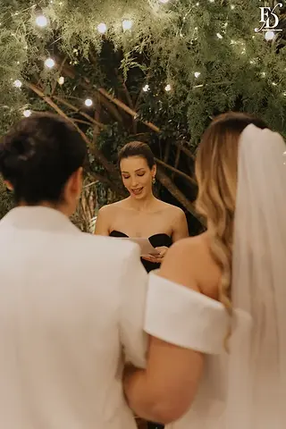 noivas Ivana e Cristiane no Le Bistrot Gourmet casamento LGBT Porto Alegre