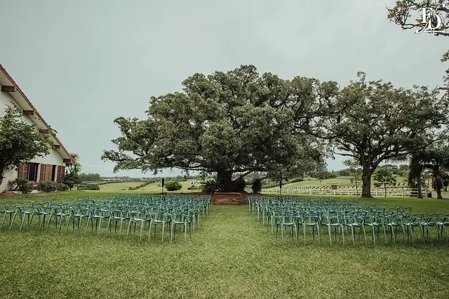 casamento organizado por life eventos especiais na estância das oliveiras em viamão com decoração campeira rústica e minimalista para um casal autêntico e cheio de personalidade