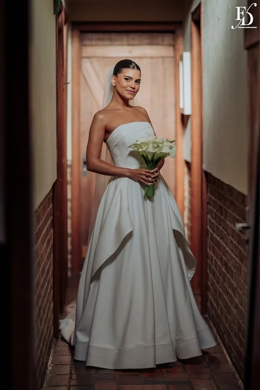 casamento no alto da capela em porto alegre com decoração elegante sofisticada delicada em verde e branco por life eventos especiais 